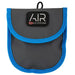 Close up of blue and black ARB E-Z Deflator Kit Psi Gauge bag.