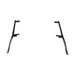 Black metal brackets on white background for ARB F/Kit R/Rack Suits Tacoma 16On