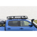 Blue truck with roof rack and luggage on roof, ARB F/Kit R/Rack Suits 3800250/253 Suits Tacoma 16On.