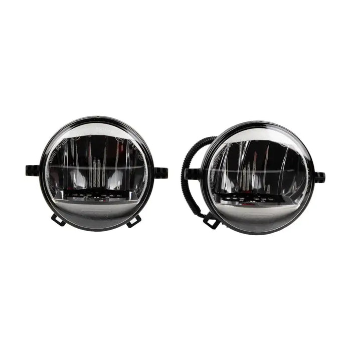 Pair of chrome fog light headlights for Ford - ARB Fog Light Kit LH & RH - Small.