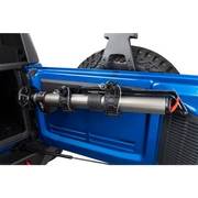 ARB Ford Bronco Jack Mounting Bracket for Jeep Wrangler with Blue Jeep Front End and Black Bumper