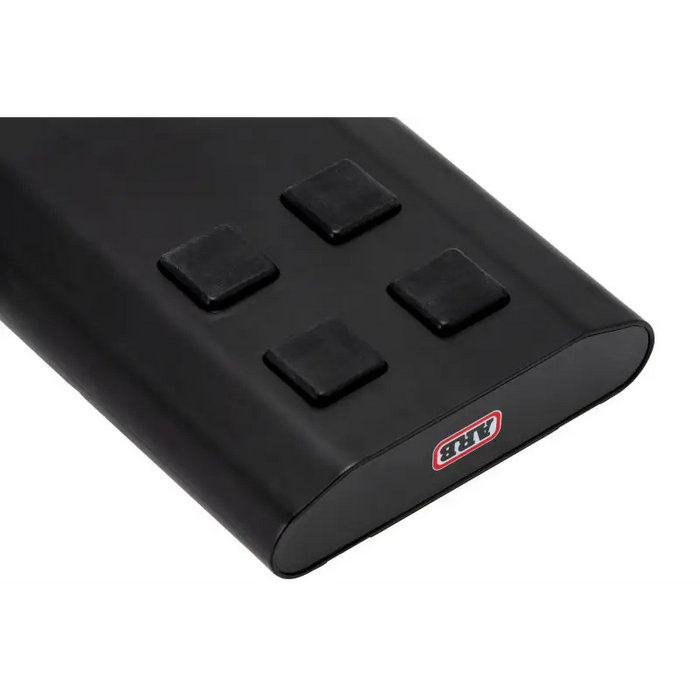 Black remote control power pack for ARB Zero fridge - 4 buttons