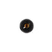 Black plastic knob for ARB Hose Coupling with white background