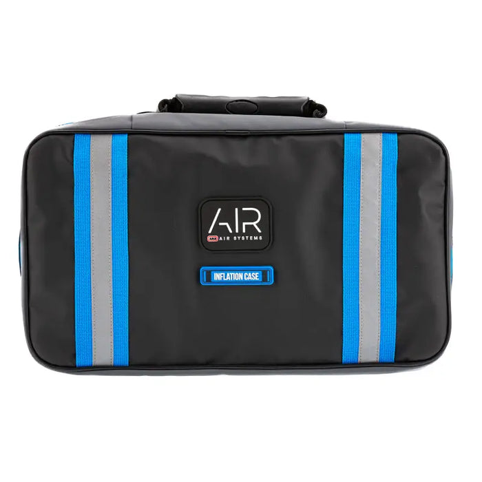 ARB Inflation Case with Black Finish and Blue Highlights, Reflective Strips