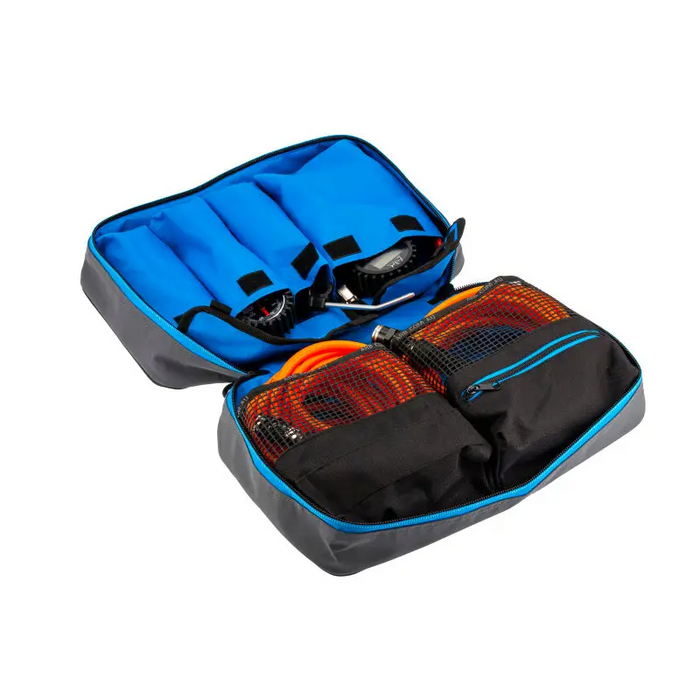 ARB Inflation Case with Reflective Strips in Blue and Black