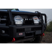 Close up of truck with black bumper and lights, showcasing ARB Intensity IQ driving lights.