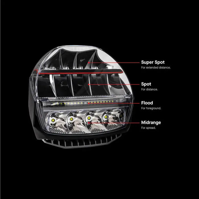 ARB Intensity IQ Driving Lights with Super Sport Display