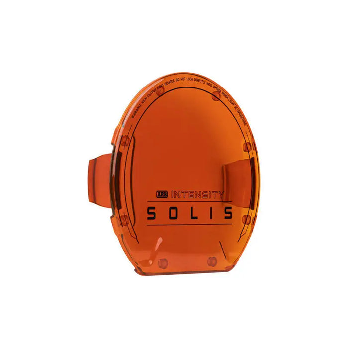 Amber lens cap for ARB Intensity SOLIS 21 driving light cover, perfect for Jeep Wrangler.