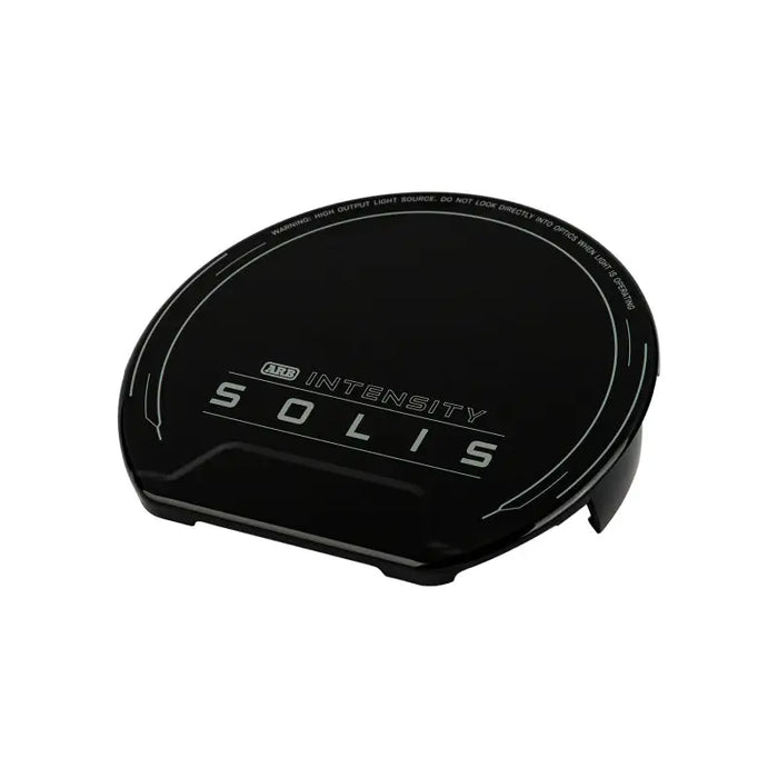 Black lens driving light cover with golf ball marker