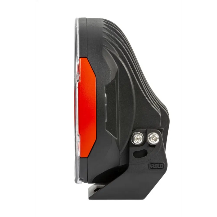 ARB Intensity Solis 36 LED Flood red light on black object