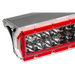 Red LED light bar by ARB Intensity V2 on white background