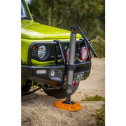 ARB Jack Base mounted on front bumper.