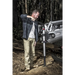 Man stands next to hydraulic technology ARB Jack truck.