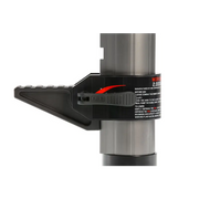 Red and black hydraulic technology farm jack by ARB Jack