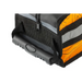 ARB Micro Recovery Bag Orange/Black Topographic Styling PVC Material attached to back of vehicle