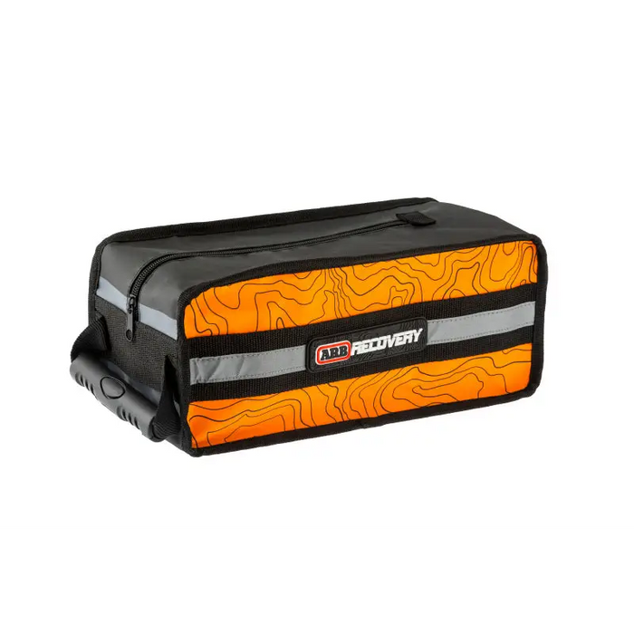 ARB Micro Recovery Bag in Orange/Black Topographic Styling with PVC Material