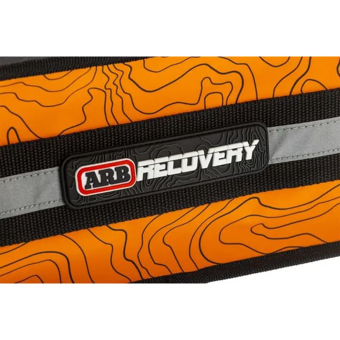 ARB Micro Recovery Bag Orange/Black Waist Bag - Topographic Styling PVC Material