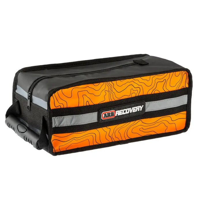 ARB Micro Recovery Bag in Orange/Black Topographic Styling and PVC Material