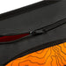 Orange and black topographic ARB Micro Recovery Bag features zipper pouch for carrying items.