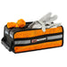 Micro Recovery Bag with Shoes in Orange/Black Topographic Styling PVCon Recovery Bag.