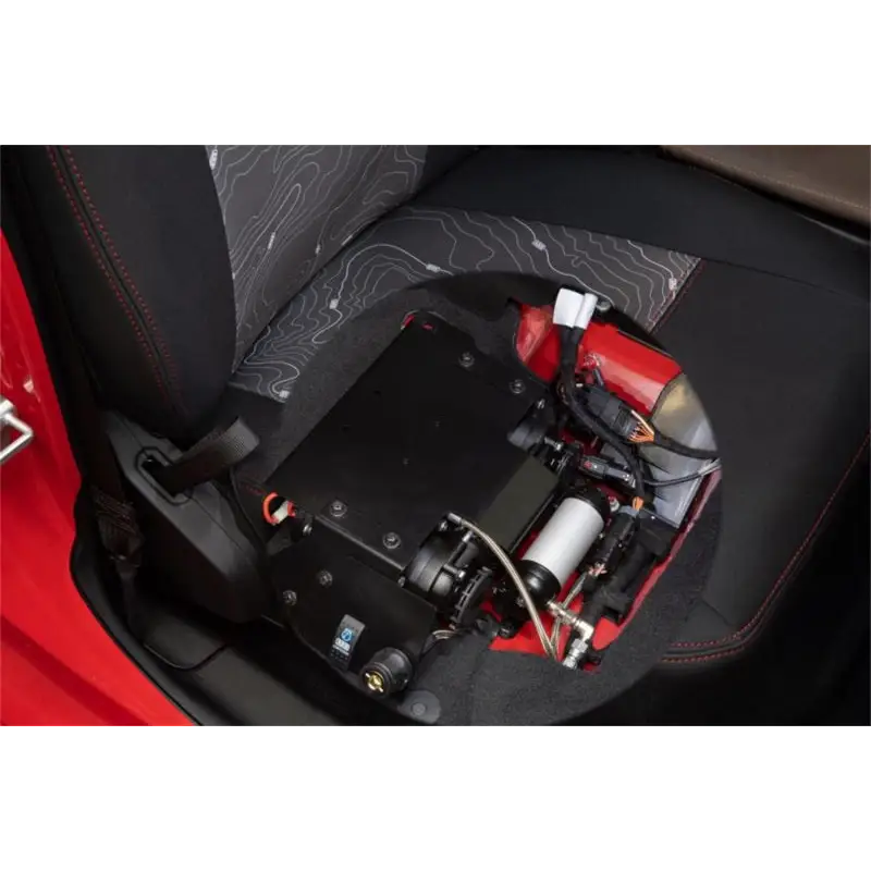 2018+ Jeep Wrangler JL ARB Mount Kit with seat cover attached.
