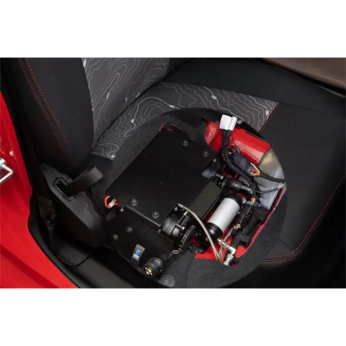 2018+ Jeep Wrangler JL ARB Mount Kit with seat cover attached.