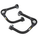 Pair of black upper control arms for Ford Bronco - ARB OME 2021+ model.