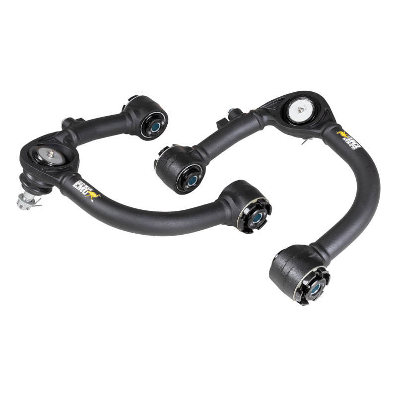 Black front and rear brake hoses for 98-07 toyota land cruiser base upper control arms