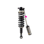 Ome bp51 coilover 4x4 suspension with pink shock absorb close up