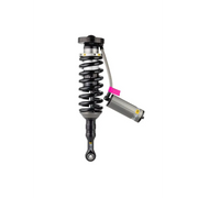 Close up of pink handle shock absorber for ARB / OME BP51 Coilover on Prado/FJ/4Run 4x4 suspension.