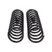 ARB / OME Coil Spring Front Rear Jeep JK 2Dr Hvy 4Dr Med, black springs for car.