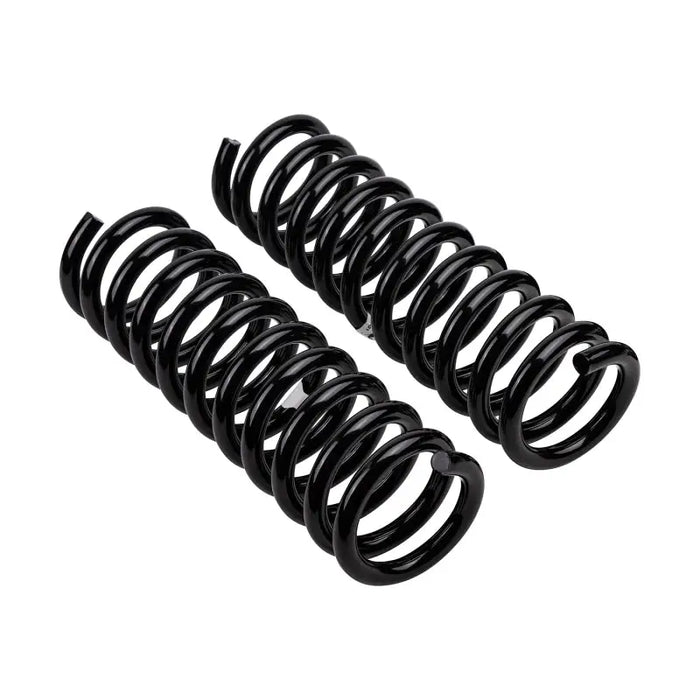 Man Emu OME coil spring set for Jeep KJ Med - black springs on white background