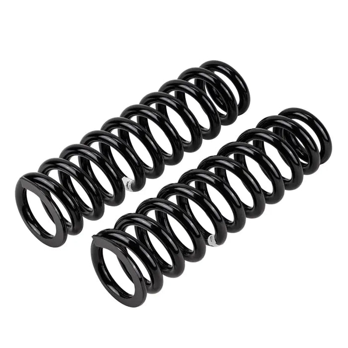 Black OME coil springs for Prado 150 front shock suspension.