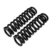 Black OME coil springs on white background from ARB / OME Coil Spring Front Prado 150