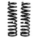 Black OME coil springs on white background - ARB / OME Coil Spring Front Prado To 2003