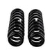 Black ARB / OME coil springs for Prado 4/03 On, front and rear view