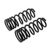 Black ome coil spring set for front suspension