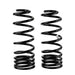 Black ome coil spring rear spring on white background