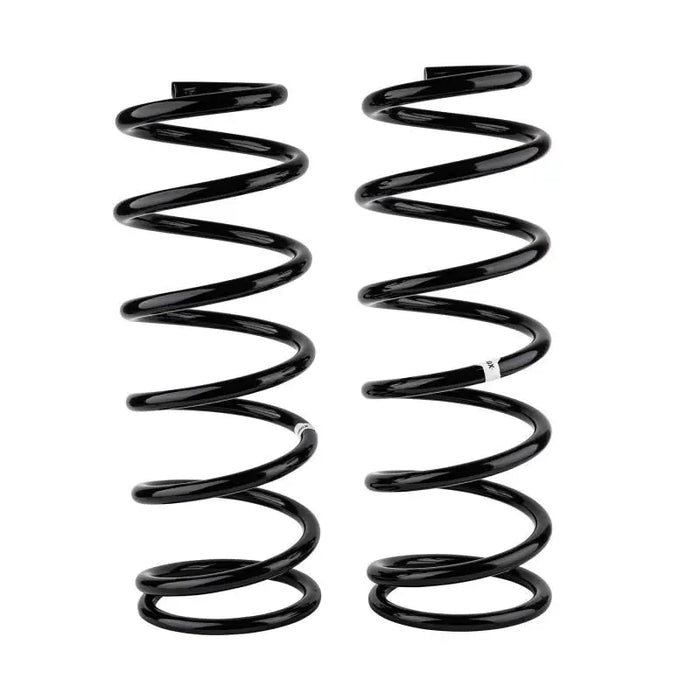 Black ome coil spring for rear 80 med on white background