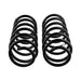 Arb / ome coil spring rear 80 med: black rubber springs for a car