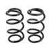 Black OME coil springs on white background - ARB coil spring rear Cherokee KK