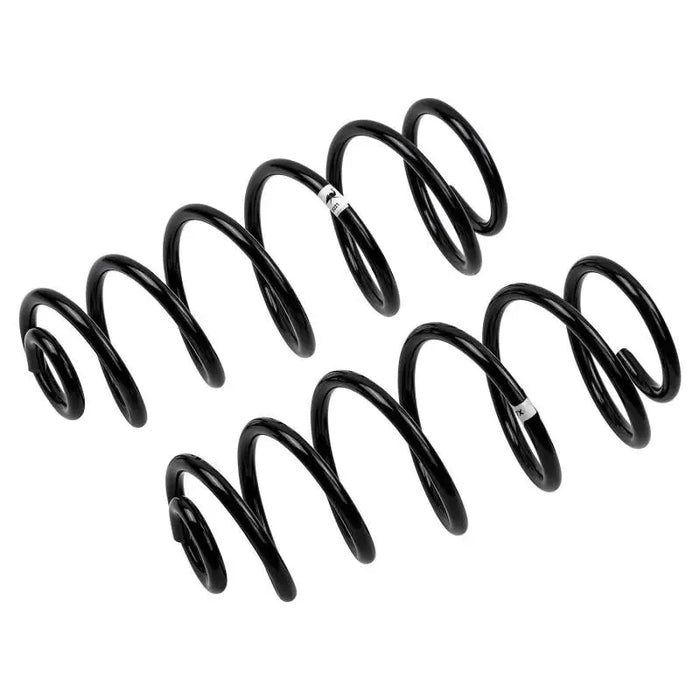 Black OME coil springs for front suspension displayed in ARB product.