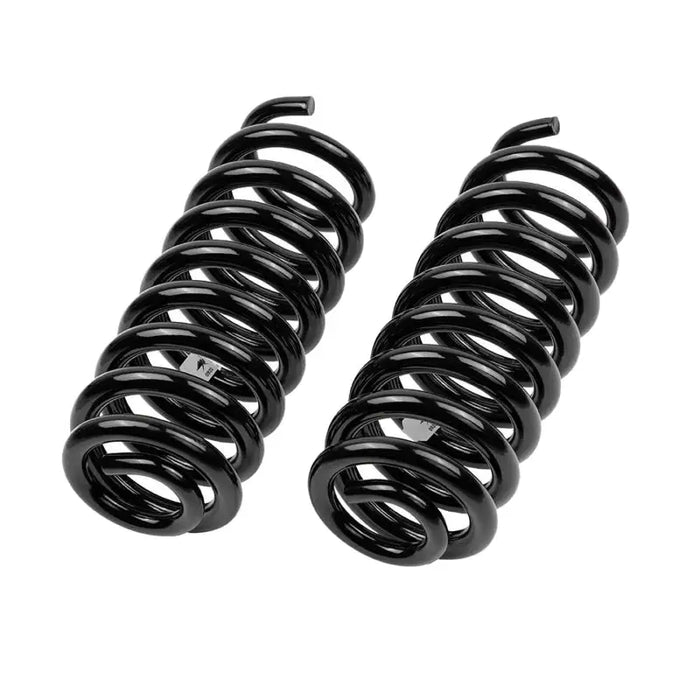 Black OME coil spring rear for Jeep WK2 on white background