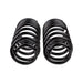 Black rubber springs for a car - arb / ome coil spring rear lc 200 ser