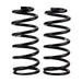 Black OME coil springs on white background - ARB / OME Coil Spring Rear Prado 150