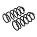 Black rubber OME coil spring rear for Prado 4/03On by ARB, displayed as a set.