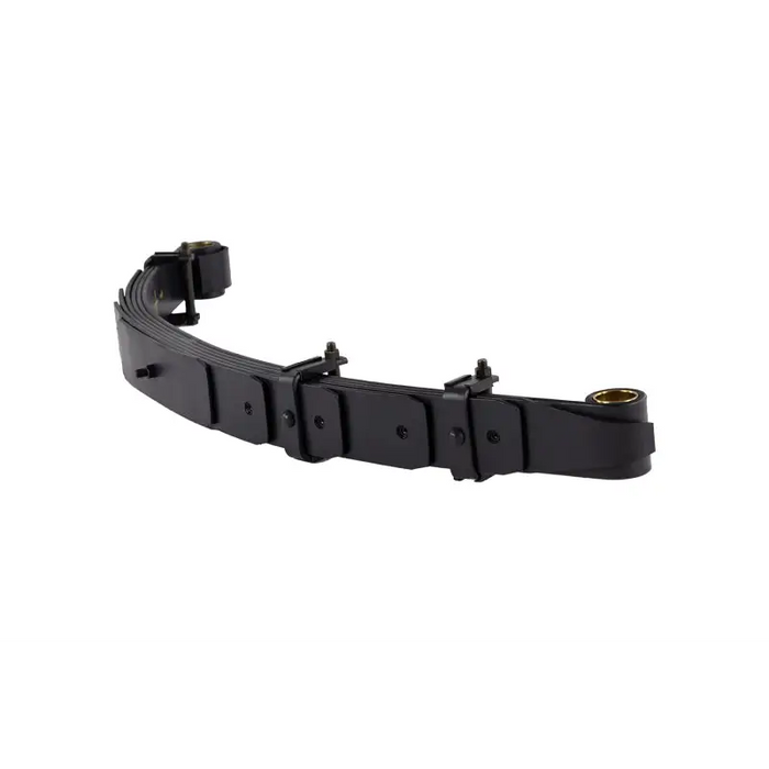 Black plastic belt with metal buckle featured in ARB / OME Leaf Spring Toy 75 Serf.