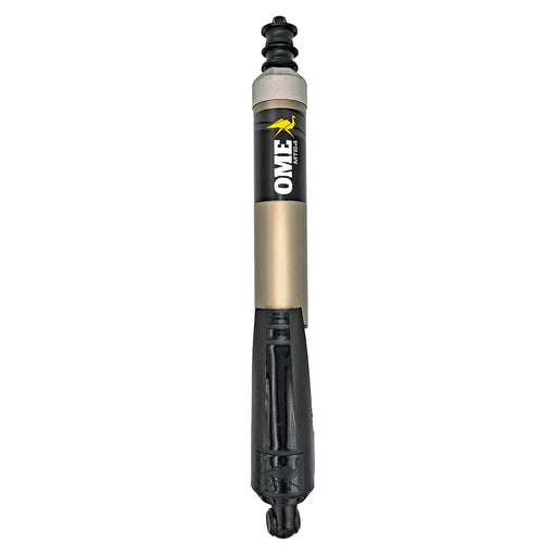 Black and gold bike pump with black handle for arb ome mt64 shock tacoma rear hvy left
