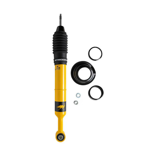 Yellow shock absorb with black rubber seal and ring for ARB OME Nitrocharger Plus Strut Toyota Prado 120 Front