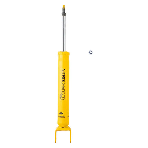 Yellow jacking tool with white background for ARB / OME Nitrocharger Sport Shock Jeep Wk2.